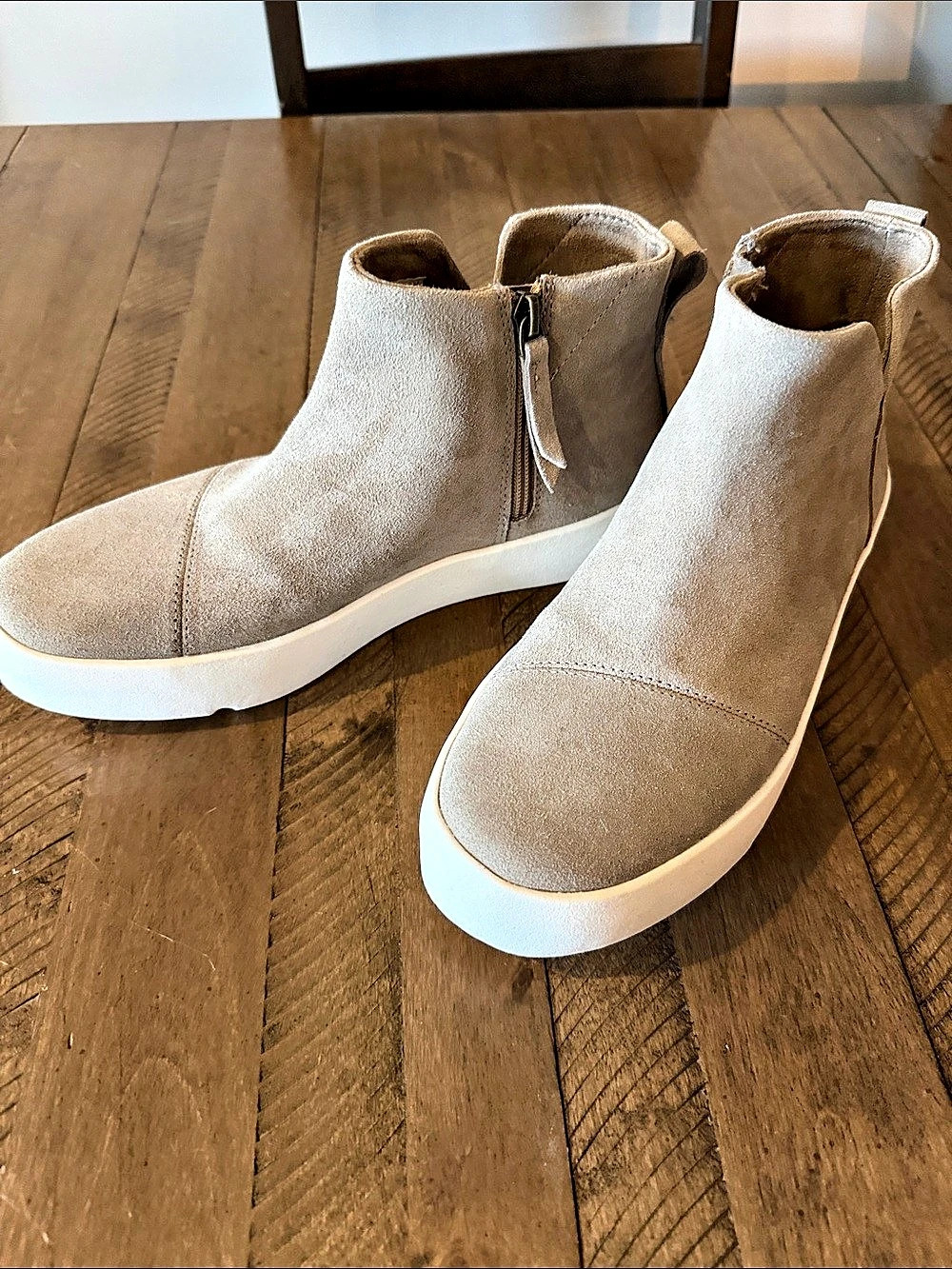 TOMS Maude Suede Wedge Bootie US W 8.5